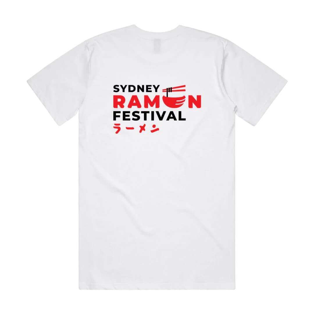 Sydney Ramen Festival T Shirt Back